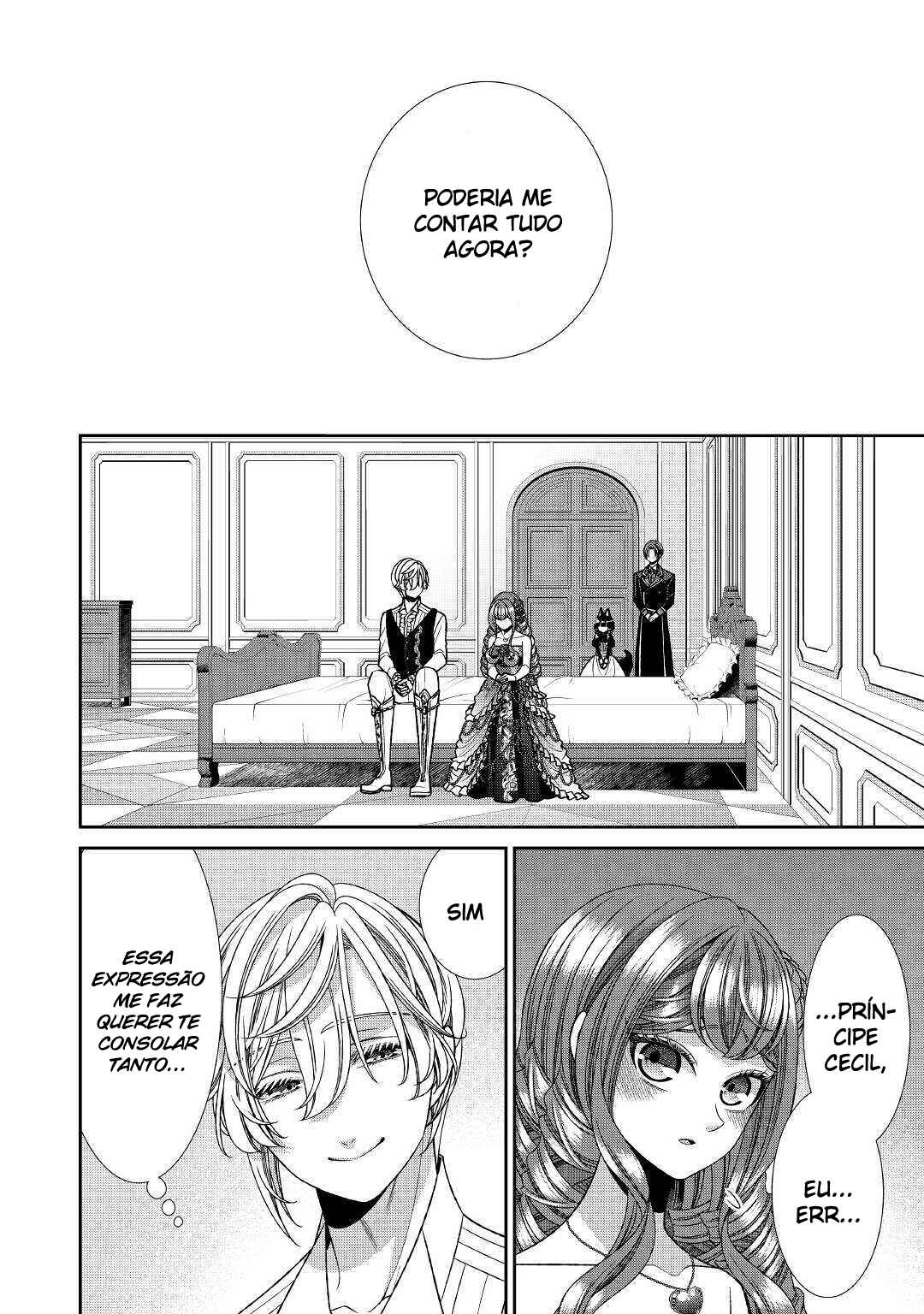 Jishou Akuyaku Reijou na Kon'yakusha no Kansatsu Kiroku. Chapter 24 - Page 17