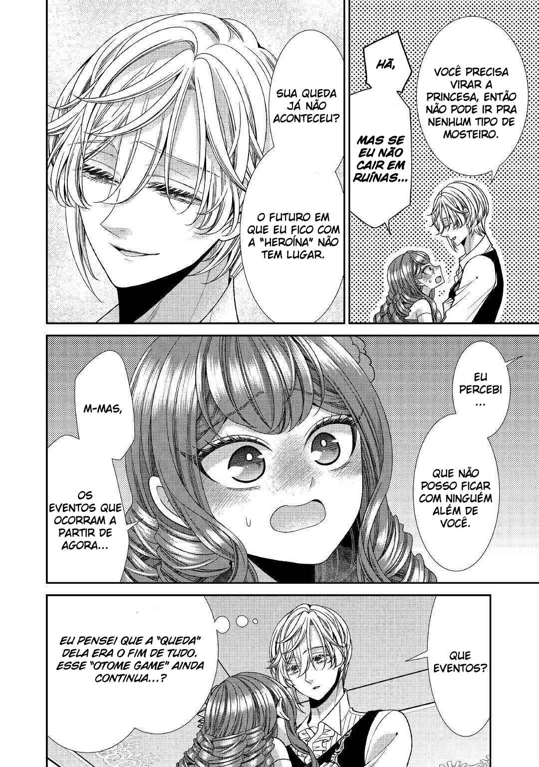 Jishou Akuyaku Reijou na Kon'yakusha no Kansatsu Kiroku. Chapter 24 - Page 9
