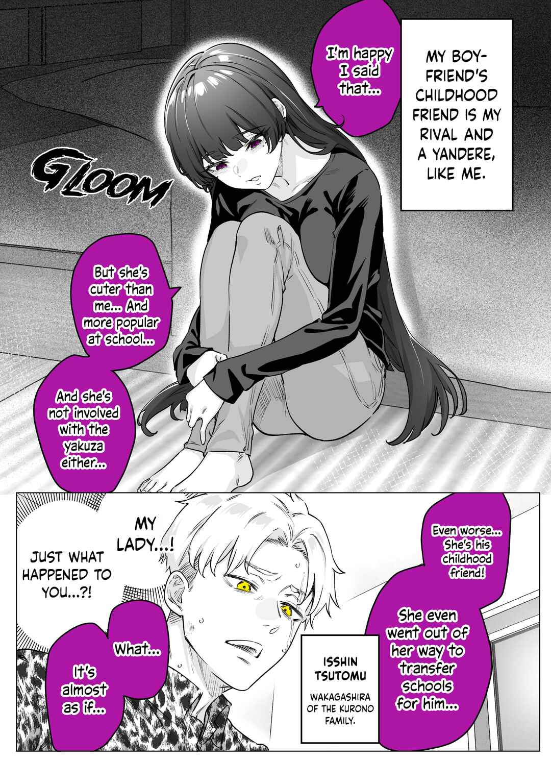 I Thought She Was a Yandere, but Apparently She's Even Worse Chapter 39 - Page 1