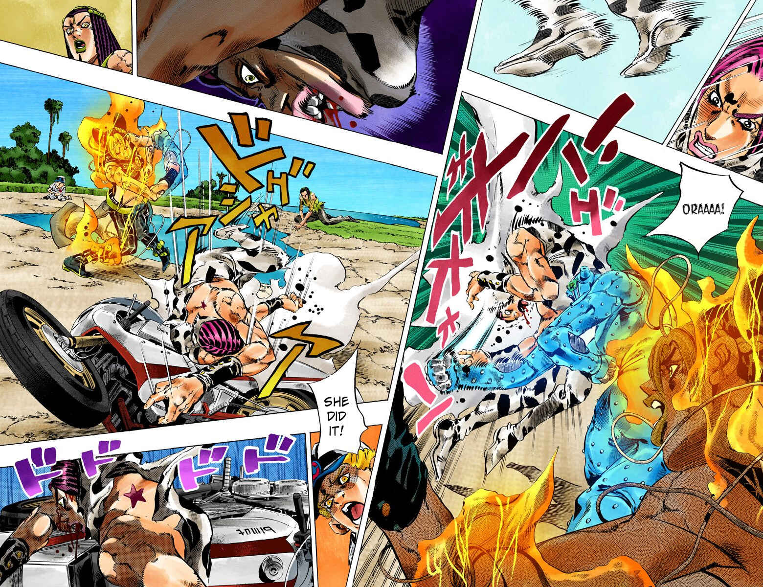 JoJo no Kimyou na Bouken: Part 6 - Stone Ocean Color-ban Chapter 116 - Page 3