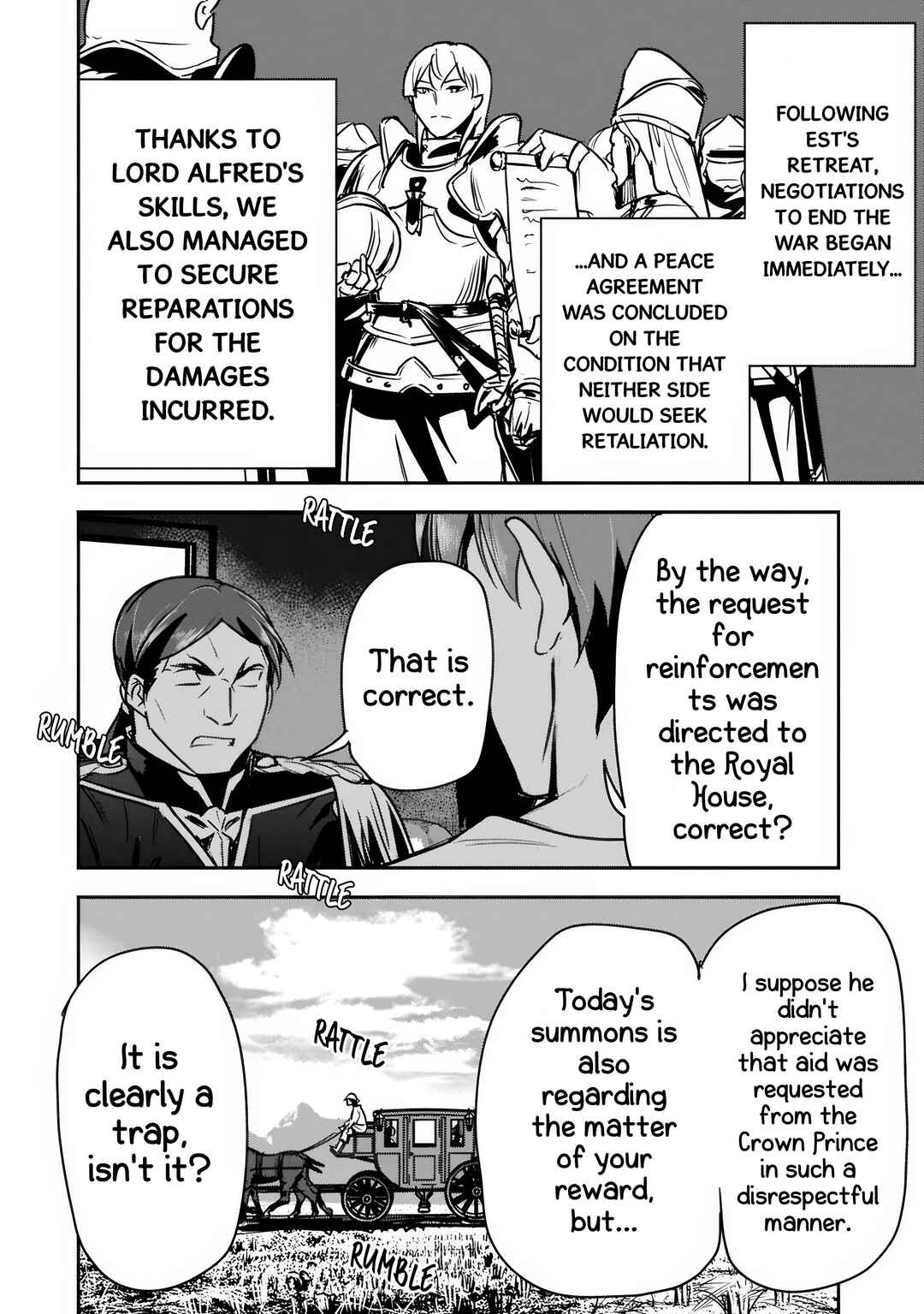 Chounin A wa Akuyaku Reijou o Doushitemo Sukuitai: Dobu to Sora to Koori no Himegimi Chapter 44.1 - Page 6