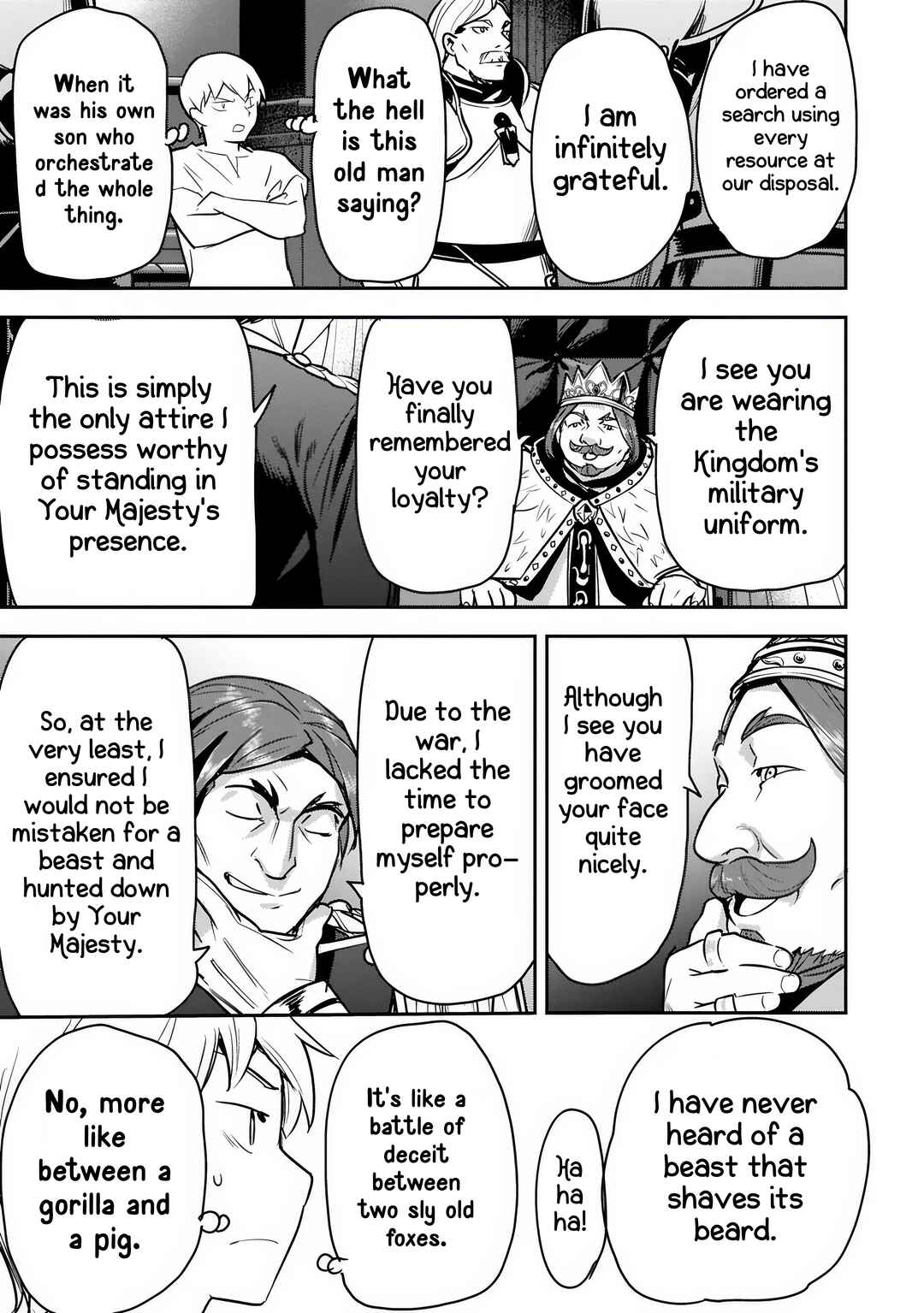 Chounin A wa Akuyaku Reijou o Doushitemo Sukuitai: Dobu to Sora to Koori no Himegimi Chapter 44.1 - Page 9