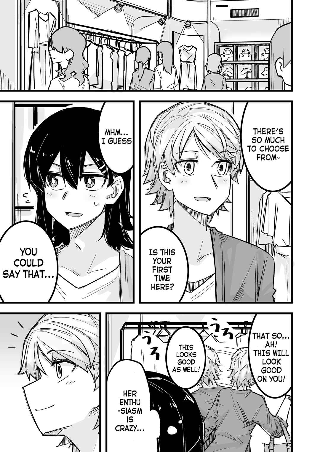 Ikemen Joshi to Josou Danshi Chapter 8 - Page 1