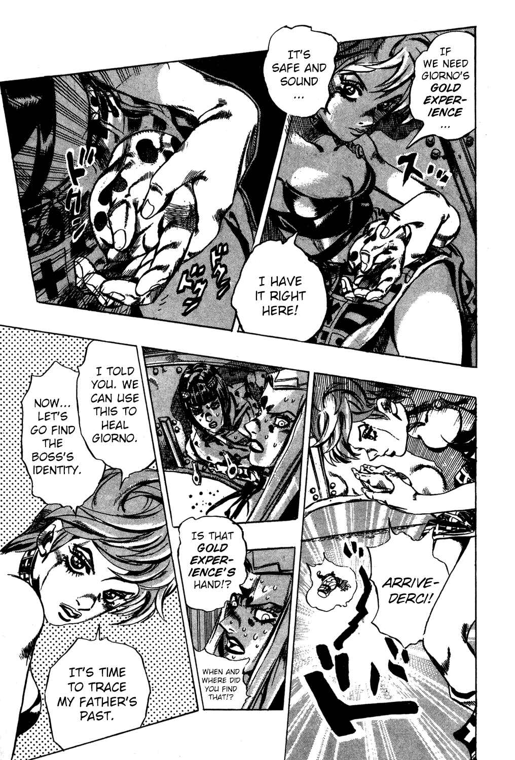 JoJo no Kimyou na Bouken: Part 5 - Ougon no Kaze Chapter 101 - Page 8