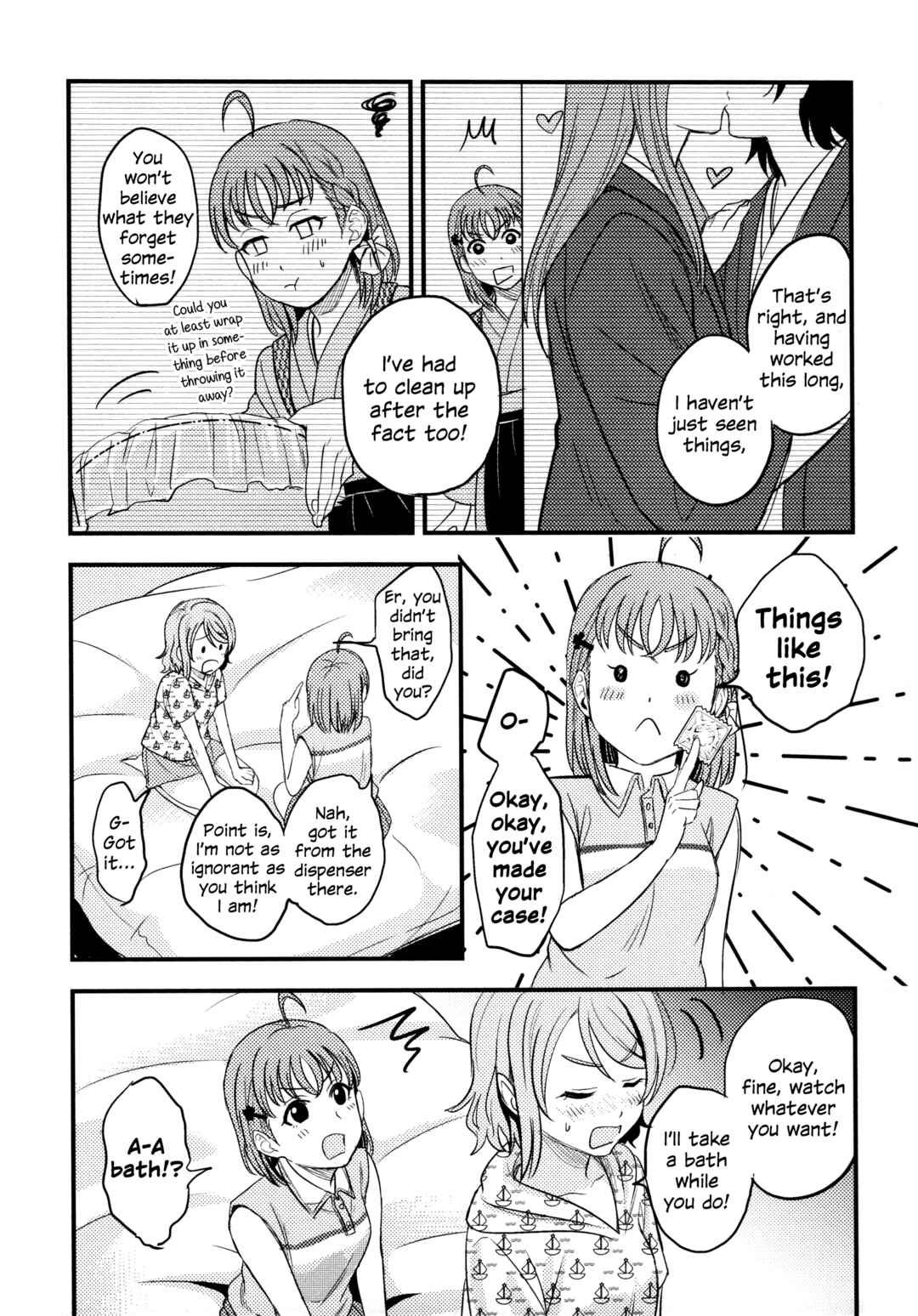 Love Live! Sunshine!! - A Love-Tinted Aquamarine (Doujinshi) Chapter 6 - Page 16