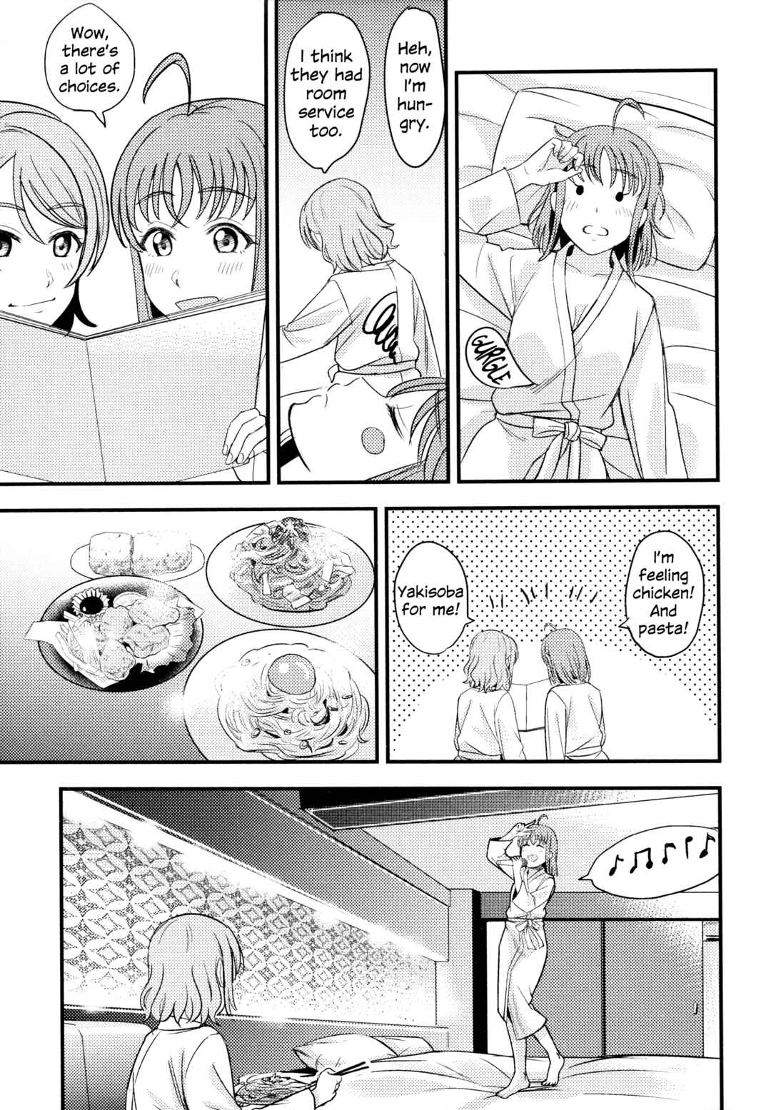 Love Live! Sunshine!! - A Love-Tinted Aquamarine (Doujinshi) Chapter 6 - Page 22