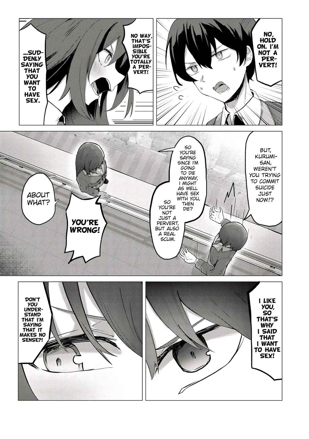 Tobioriru Chokuzen no Doukyuusei ni "Sekkusu Shiyou!" to Teianshite Mita. Chapter 1 - Page 6