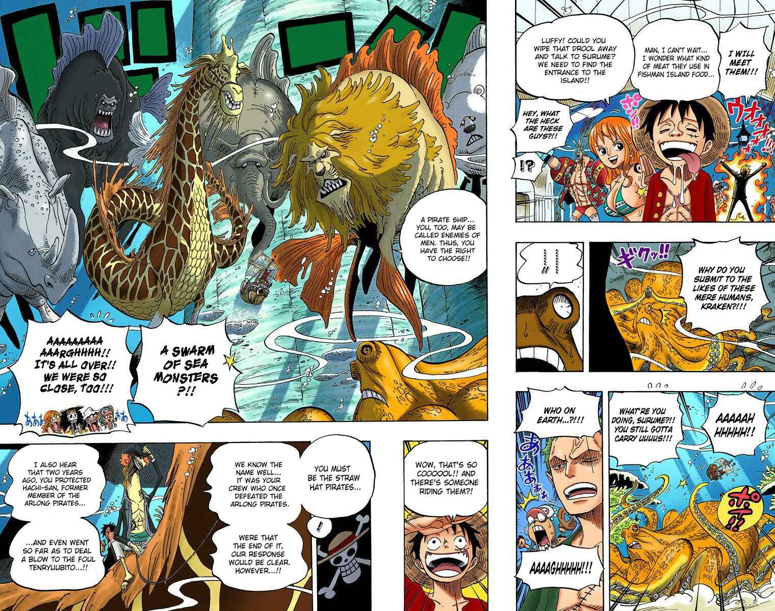 One Piece (Official Colored) Chapter 607 - Page 12