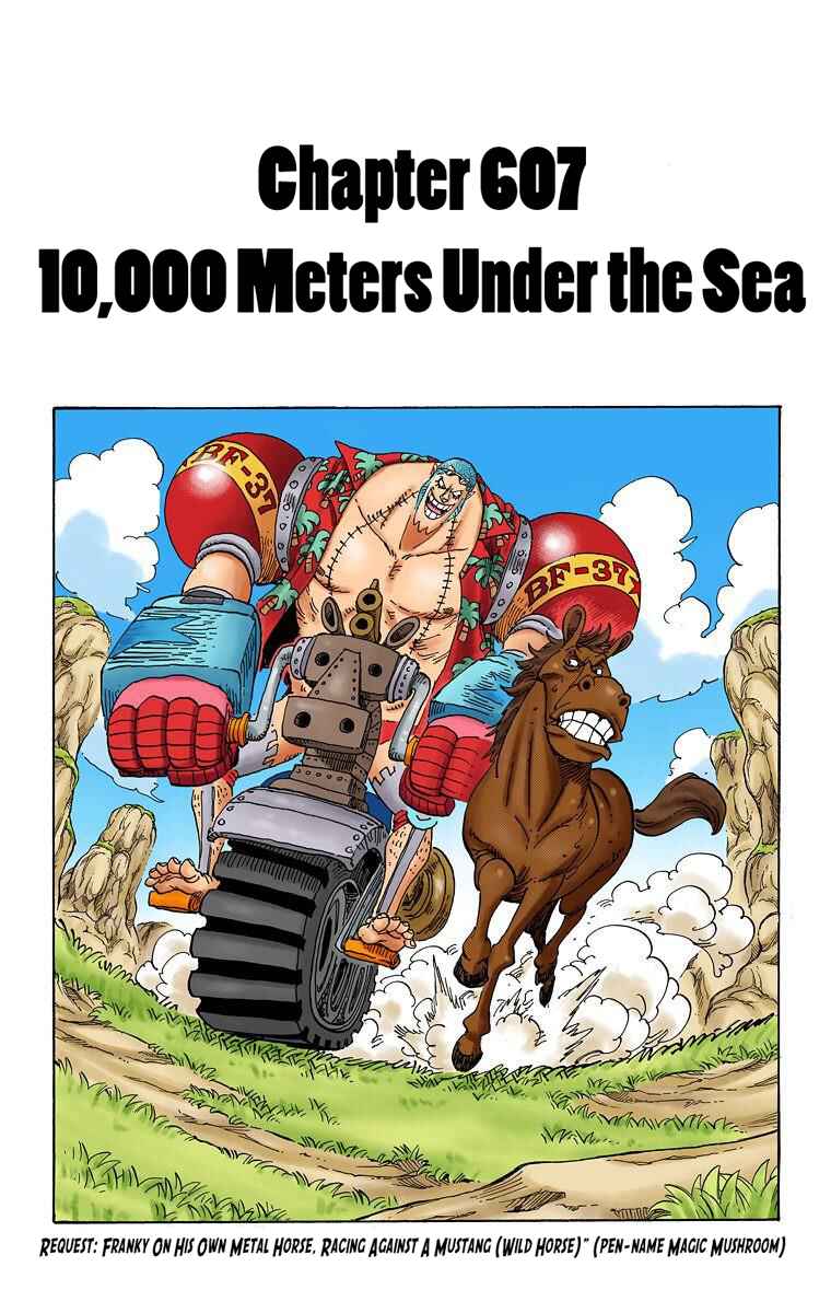 One Piece (Official Colored) Chapter 607 - Page 2