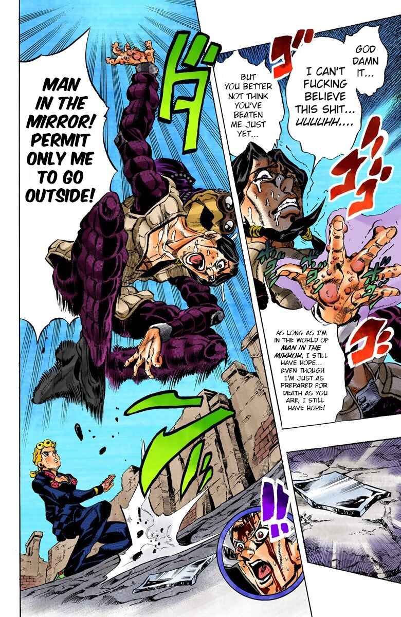 JoJo no Kimyou na Bouken: Part 5 - Ougon no Kaze Color-ban Chapter 45 - Page 13
