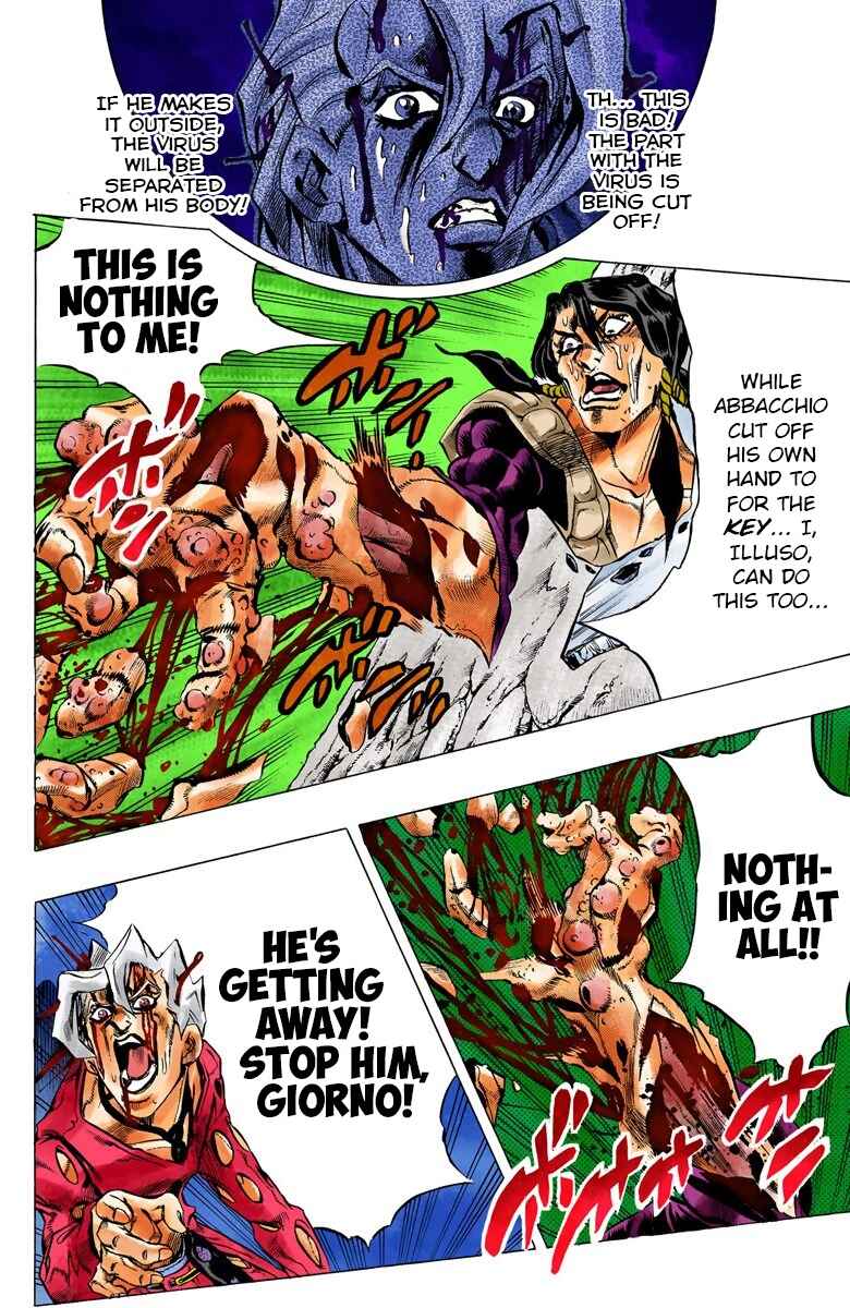 JoJo no Kimyou na Bouken: Part 5 - Ougon no Kaze Color-ban Chapter 45 - Page 15