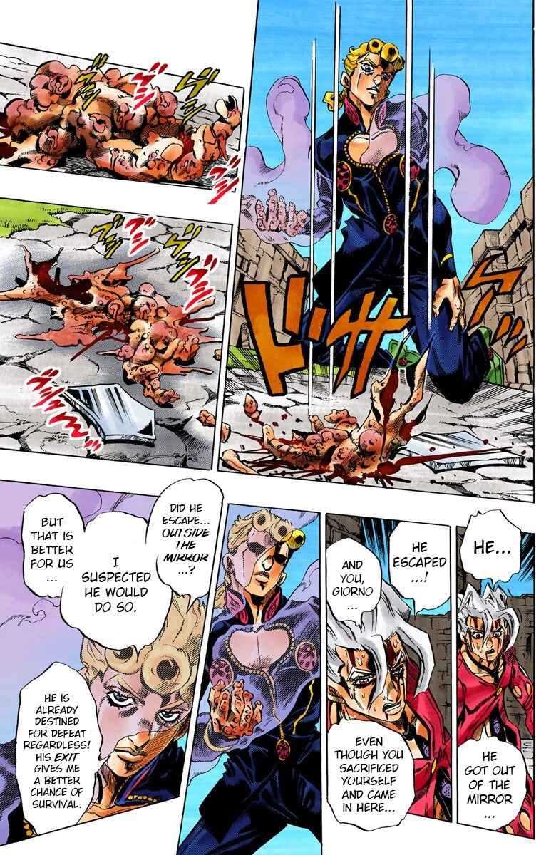 JoJo no Kimyou na Bouken: Part 5 - Ougon no Kaze Color-ban Chapter 45 - Page 16