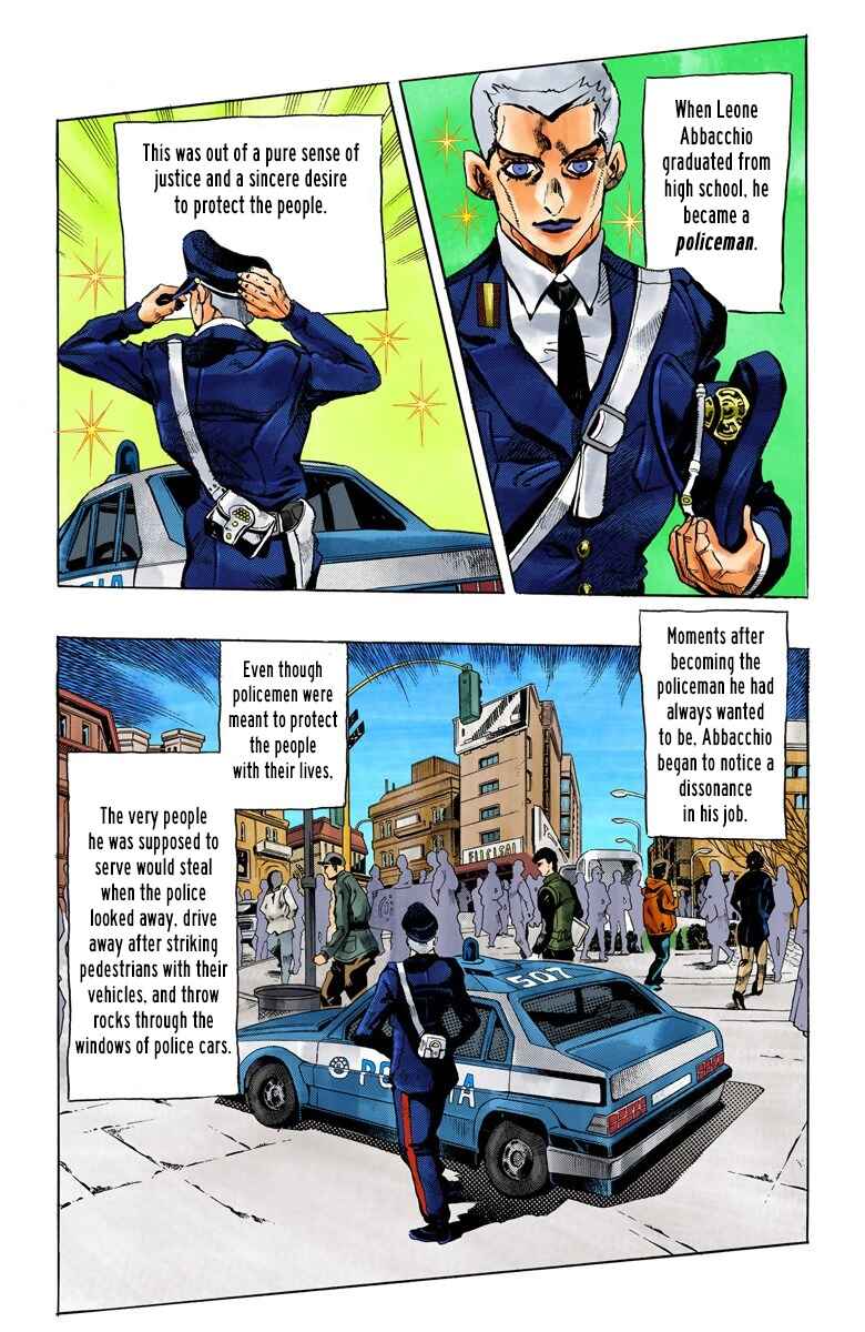 JoJo no Kimyou na Bouken: Part 5 - Ougon no Kaze Color-ban Chapter 45 - Page 3