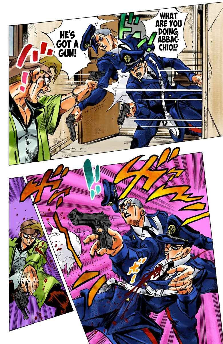JoJo no Kimyou na Bouken: Part 5 - Ougon no Kaze Color-ban Chapter 45 - Page 7