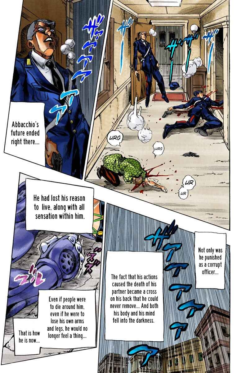 JoJo no Kimyou na Bouken: Part 5 - Ougon no Kaze Color-ban Chapter 45 - Page 8