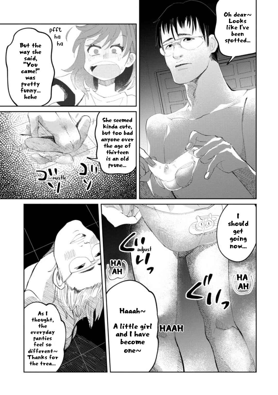 Chie-sensei wa Mienai Chapter ? - Page 19