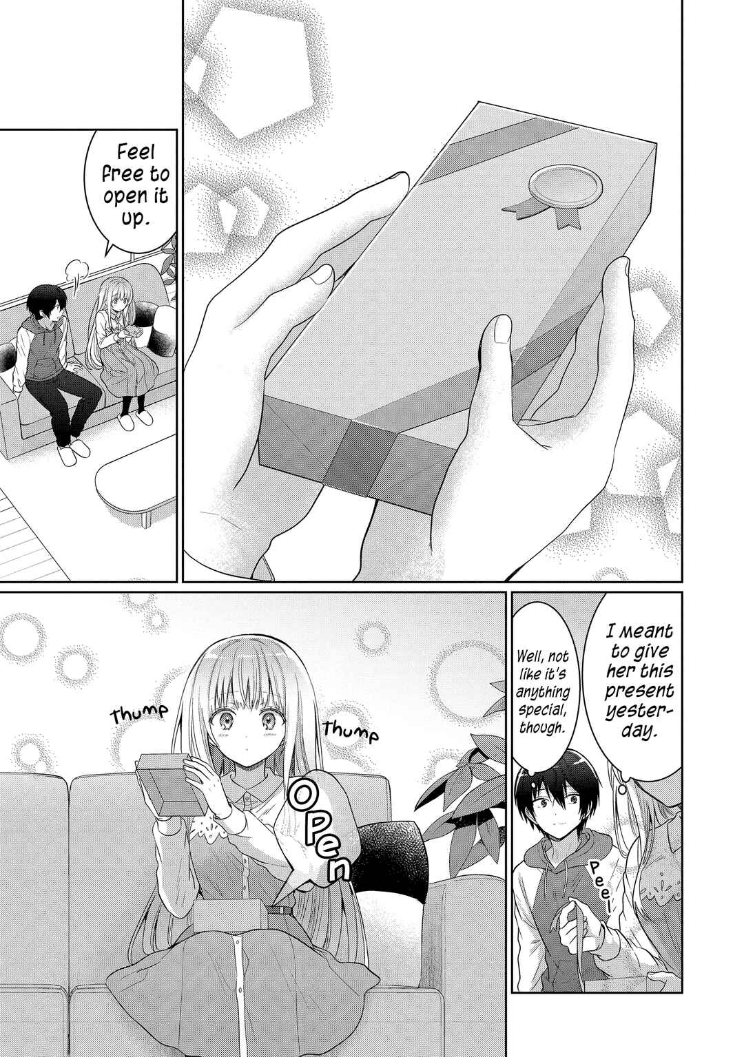 Otonari no Tenshi-sama ni Itsunomanika Dame Ningen ni Sareteita Ken Chapter 12.3 - Page 1