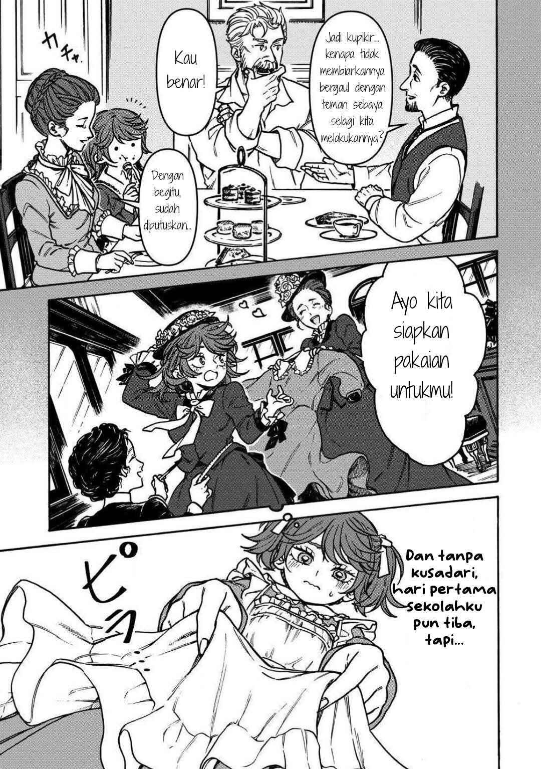 Onna Chara de Isekai Teni shite Cheatppoi kedo Zako Chara na no de Medatazu Heiwa na Shomin wo Mezashimasu! Chapter 5.1 - Page 3