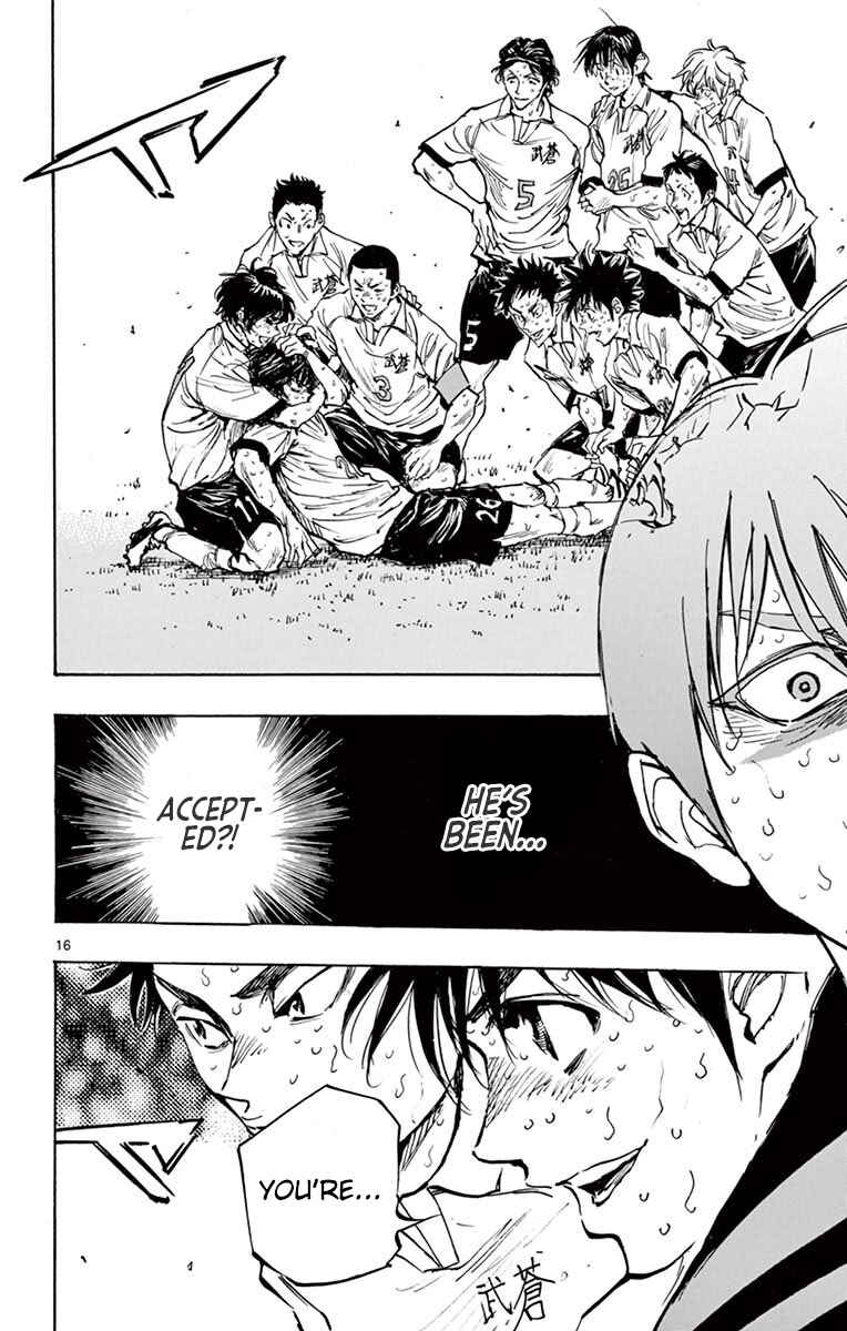 BE BLUES ~Ao ni Nare~ Chapter 279 - Page 16