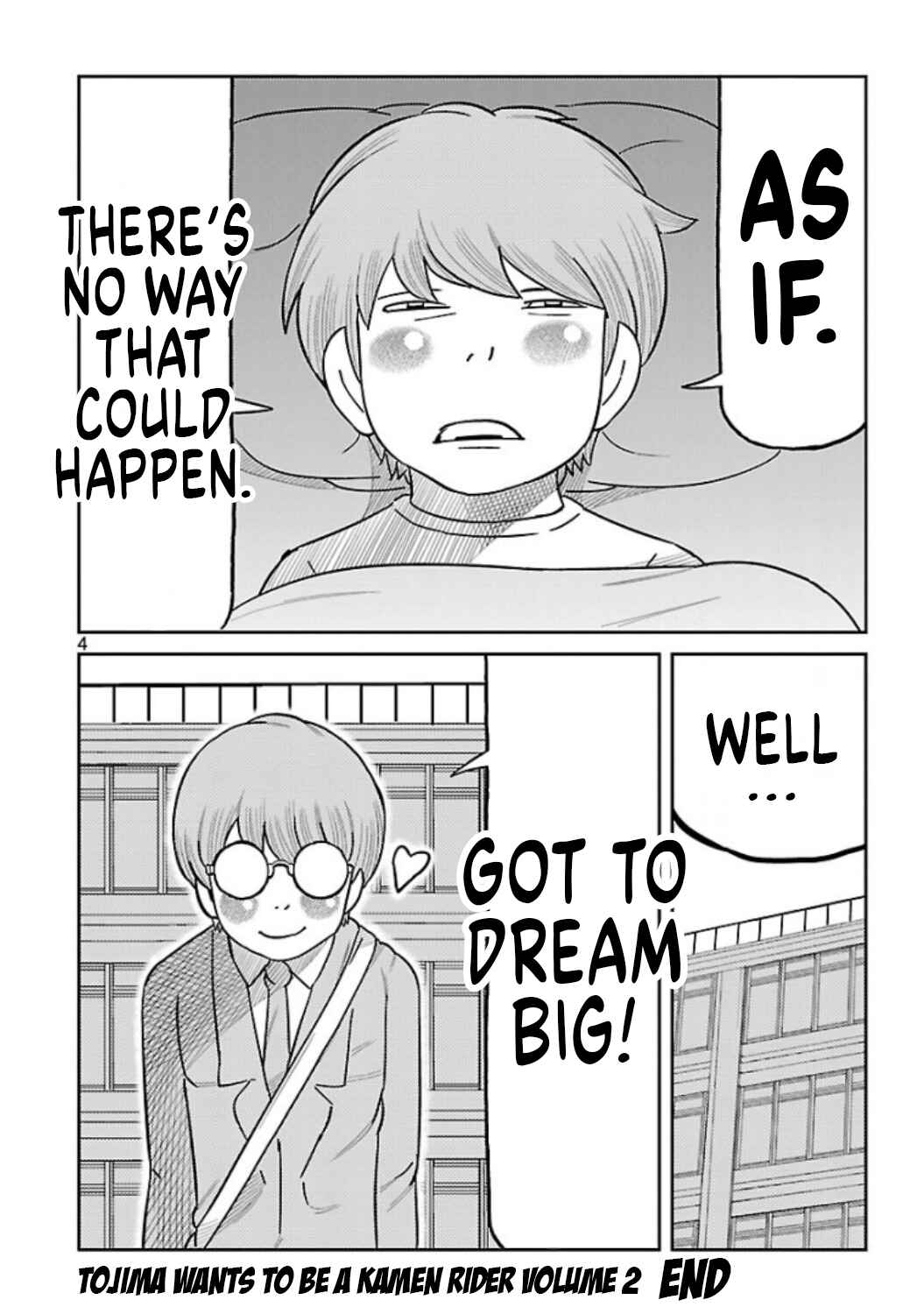 Toujima Tanzaburou wa Kamen Rider ni Naritai Chapter 8.5 - Page 3