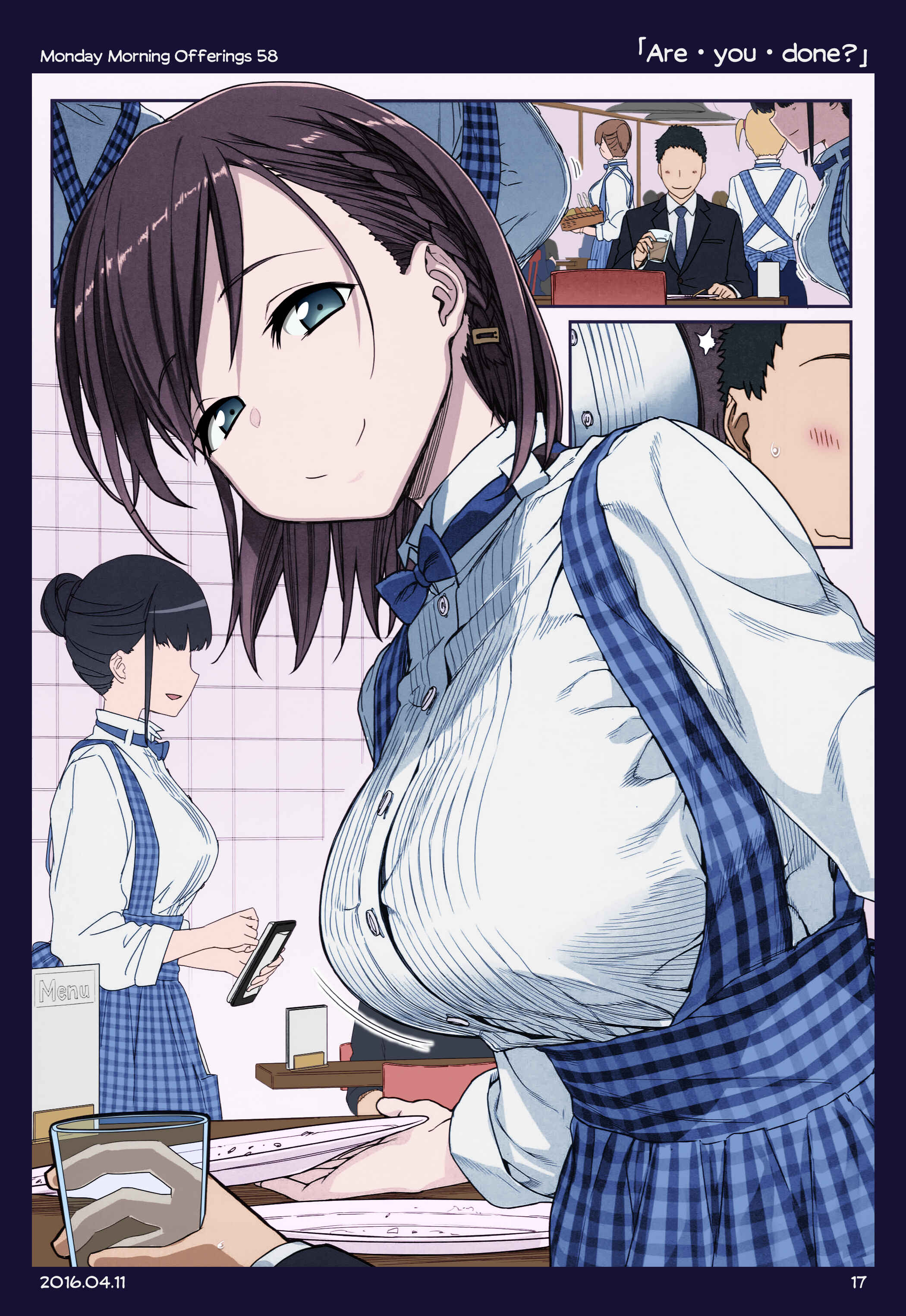 Getsuyoubi no Tawawa (Twitter Webcomic) (Fan Colored) Chapter 4 - Page 16