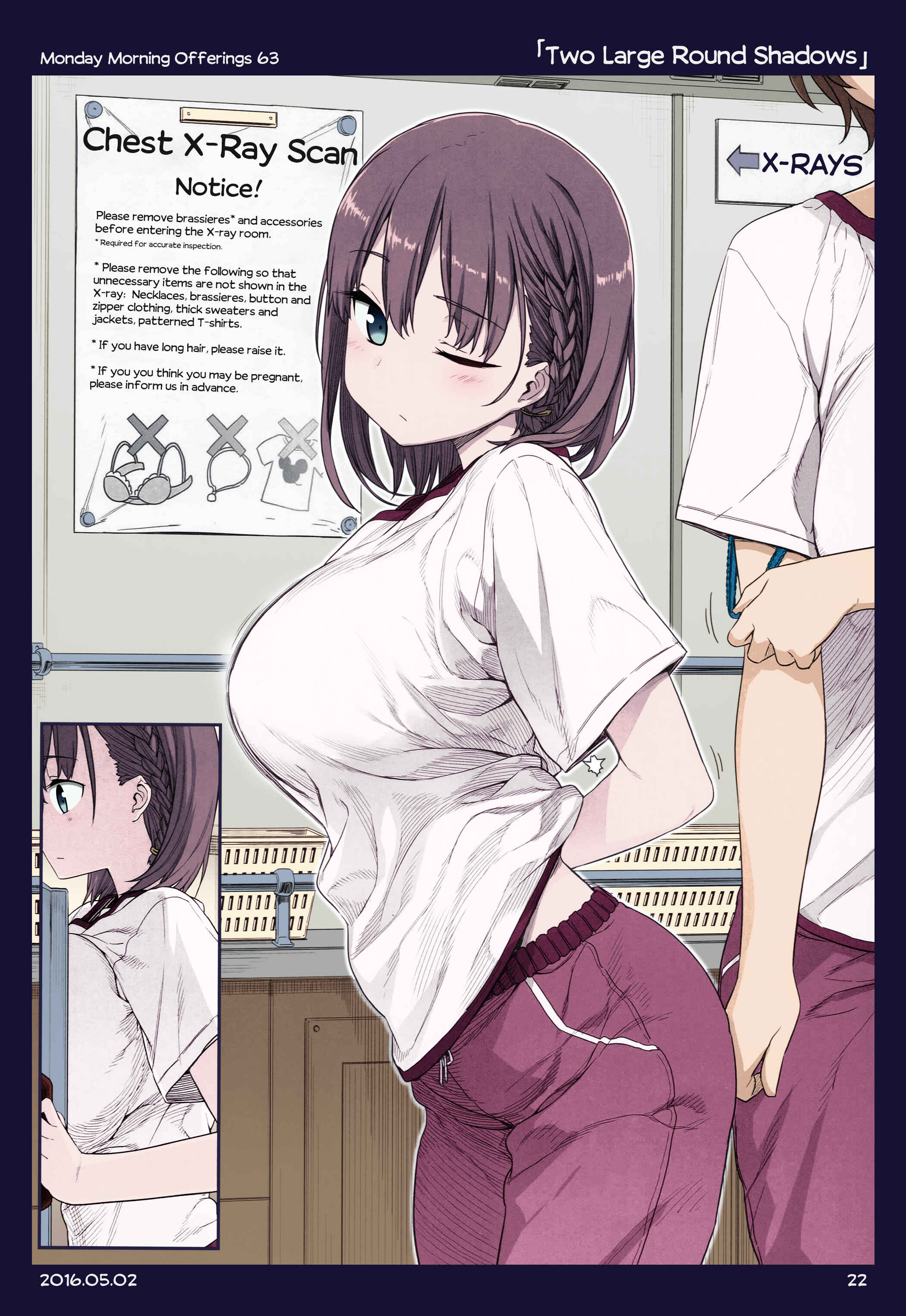 Getsuyoubi no Tawawa (Twitter Webcomic) (Fan Colored) Chapter 4 - Page 21