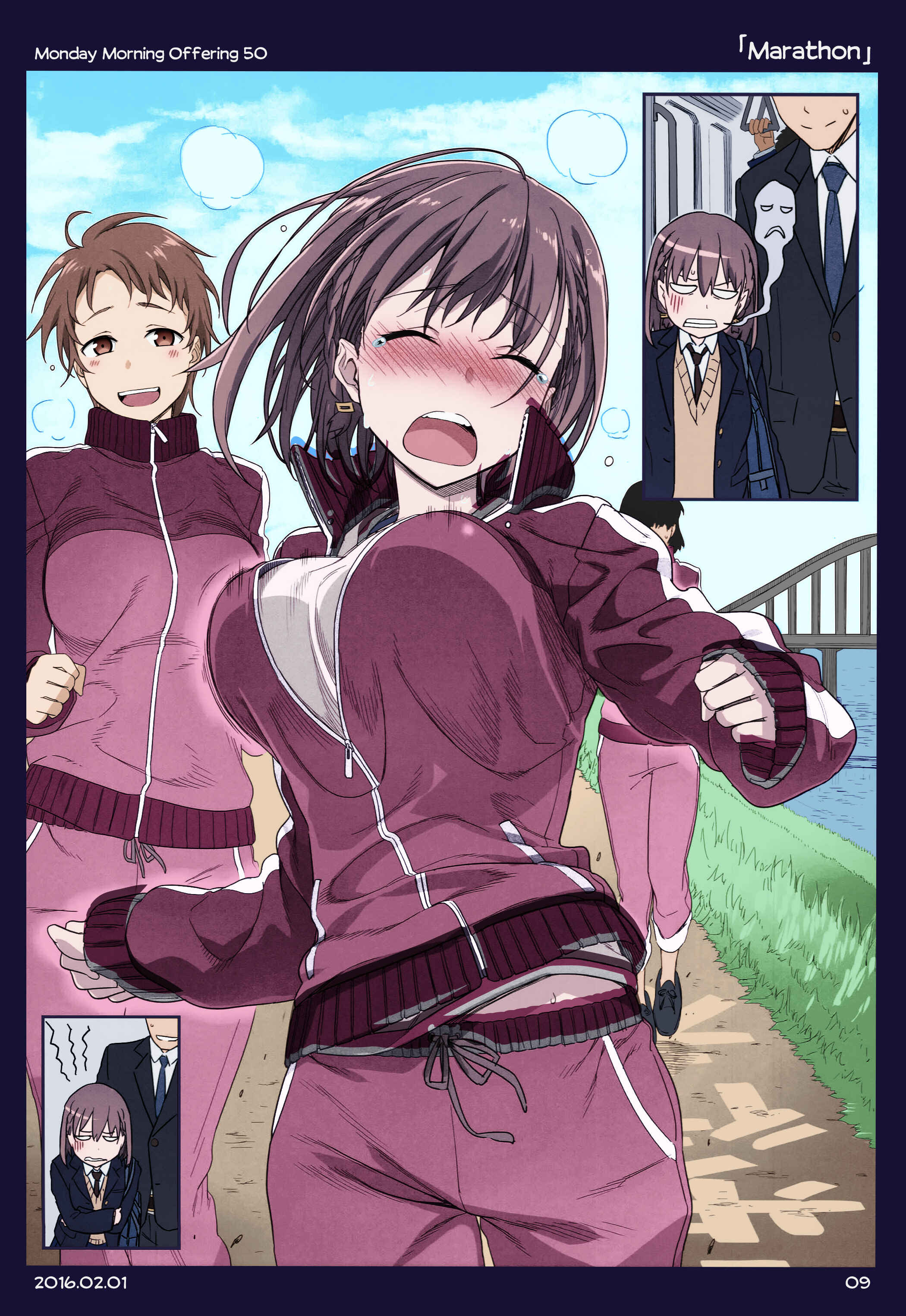 Getsuyoubi no Tawawa (Twitter Webcomic) (Fan Colored) Chapter 4 - Page 7