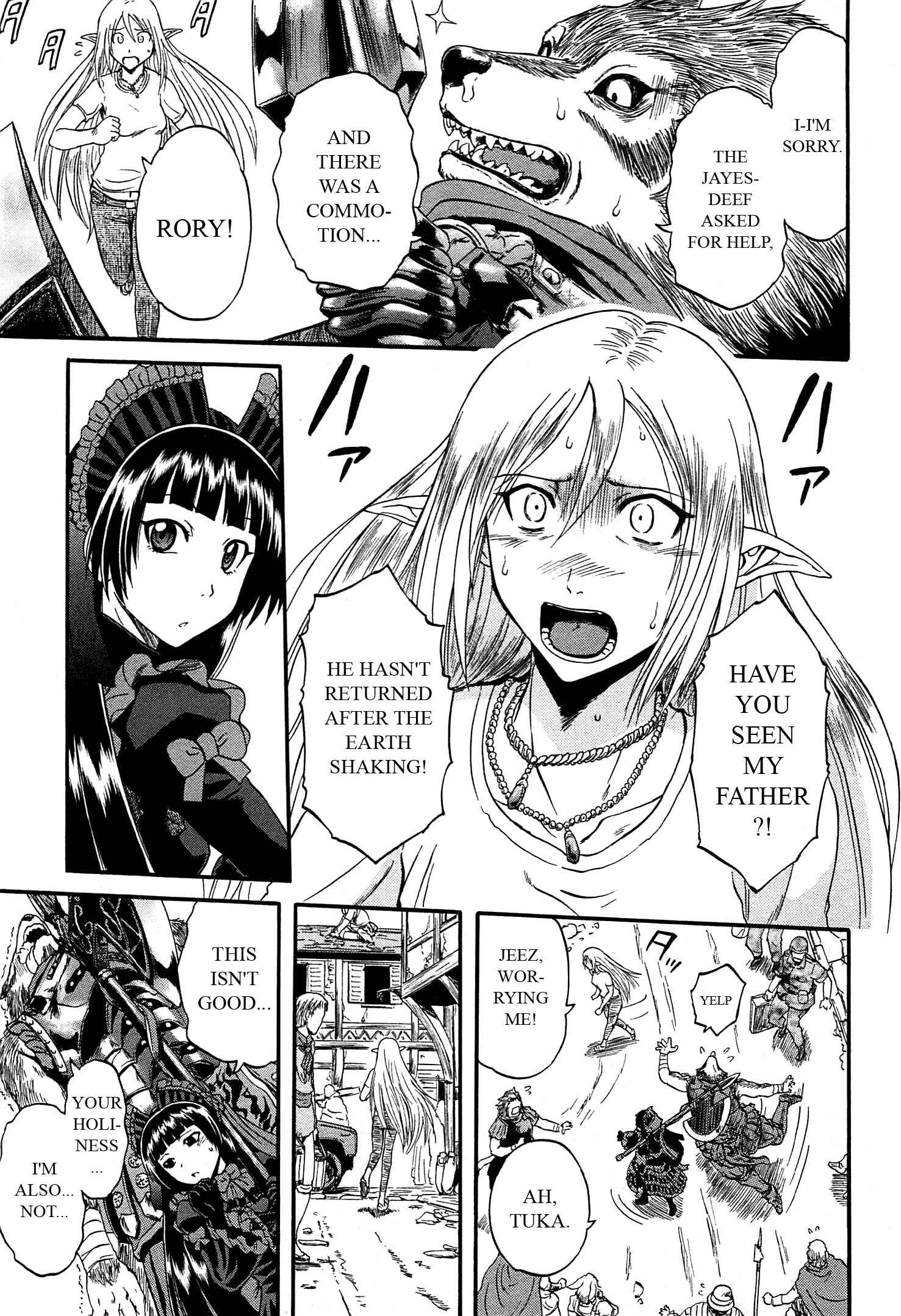 GATE - Jieitai Kanochi nite, Kaku Tatakaeri Chapter 35 - Page 21