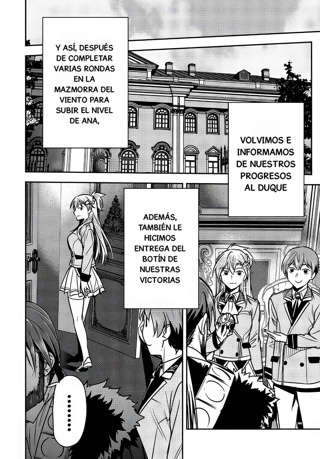Chounin A wa Akuyaku Reijou o Doushitemo Sukuitai: Dobu to Sora to Koori no Himegimi Chapter 31 - Page 36