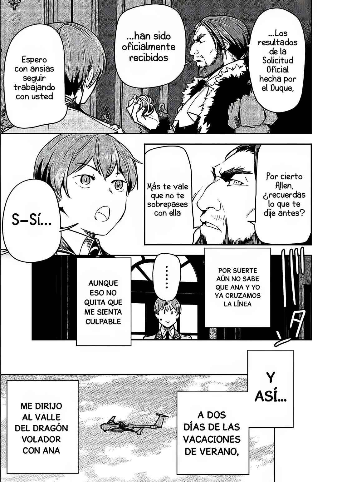 Chounin A wa Akuyaku Reijou o Doushitemo Sukuitai: Dobu to Sora to Koori no Himegimi Chapter 31 - Page 37