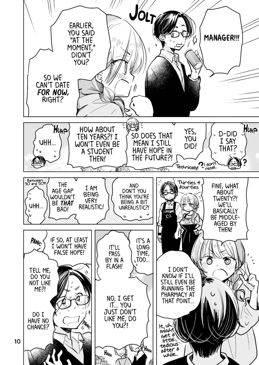 Drugstore Ten'in Sacchan no Nichijou Chapter 43 - Page 10