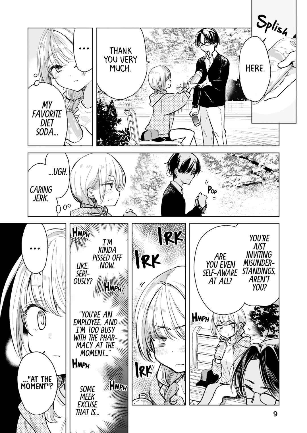 Drugstore Ten'in Sacchan no Nichijou Chapter 43 - Page 9