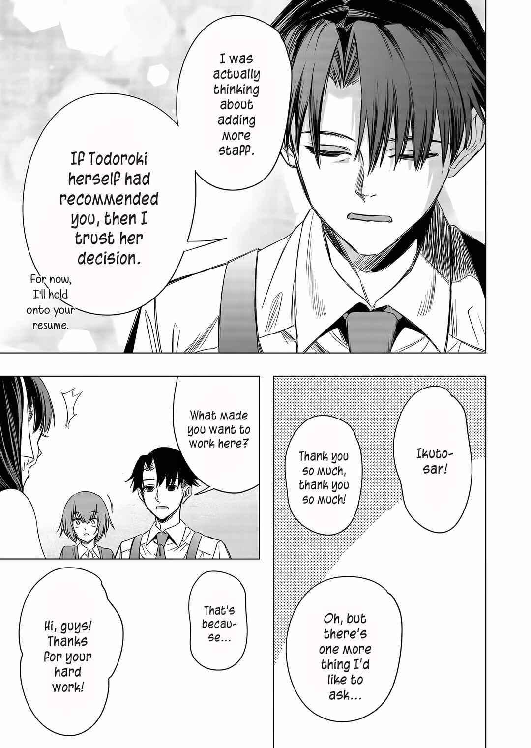 Shokuba no Onnanoko ni Toushi Suru Hanashi Chapter 9 - Page 10