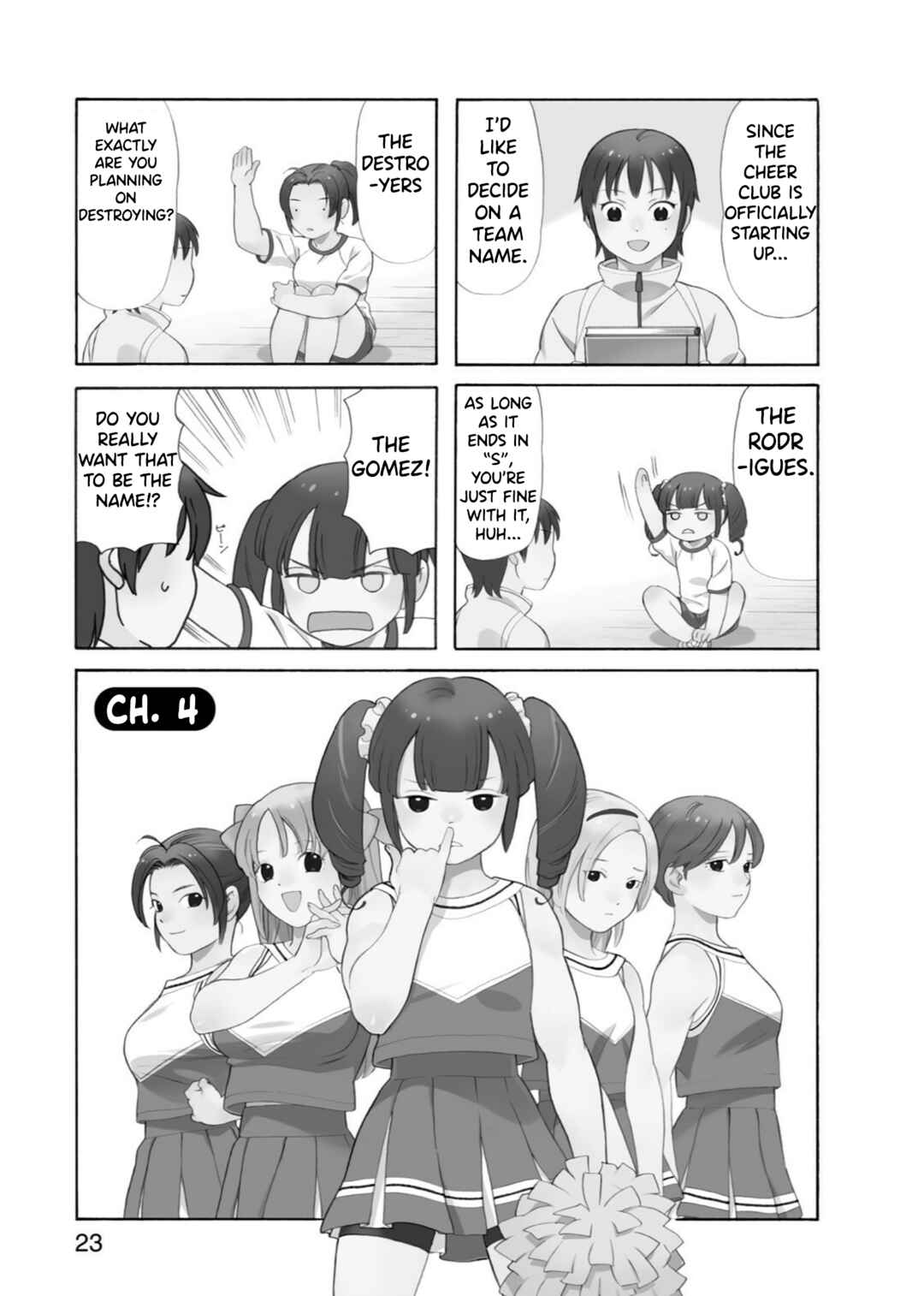 Go Go Dynamites Chapter 4 - Page 1