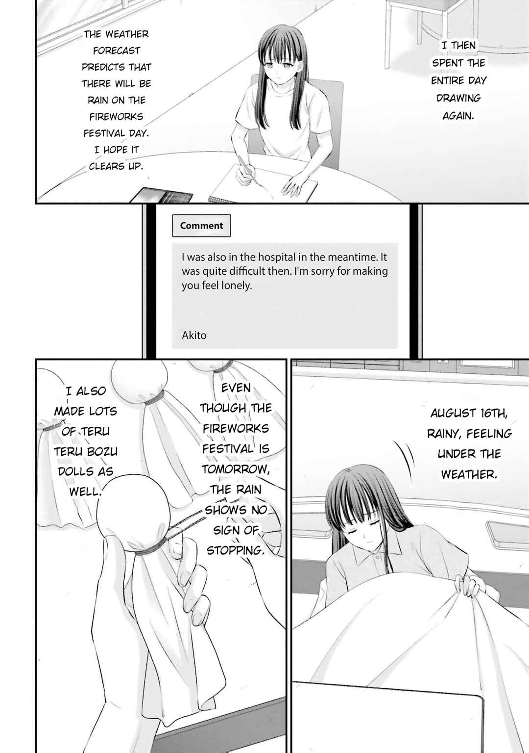 Yomei Ichinen to Senkokusareta Boku ga, Yomei Hantoshi no Kimi to Deatta Hanashi Chapter 11 - Page 12