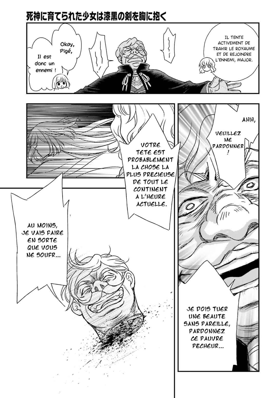 Shinigami ni Sodaterareta Shoujo wa Shikkoku no Tsurugi o Mune ni Idaku Chapter 49 - Page 23