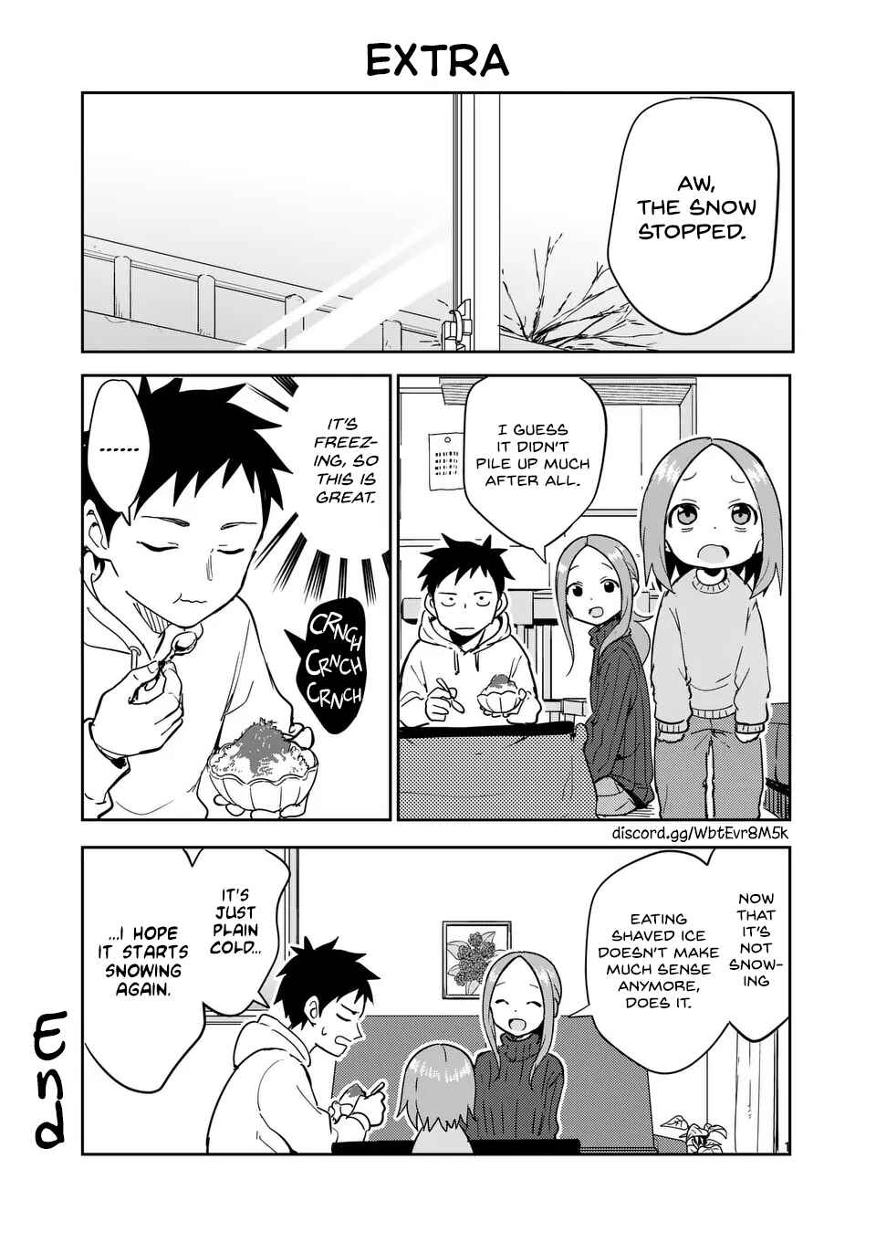Karakai Jouzu no (Moto) Takagi-san Chapter 304.5 - Page 1
