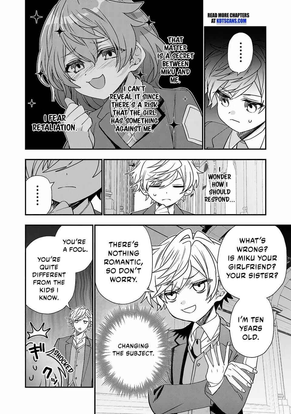 Tensei Shite Shota Ouji ni Natta Kensei wa, Katsute no Deshi ni wa Zettai ni Baretakunai Chapter 5 - Page 11