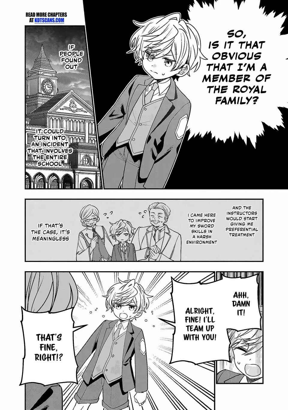 Tensei Shite Shota Ouji ni Natta Kensei wa, Katsute no Deshi ni wa Zettai ni Baretakunai Chapter 5 - Page 3