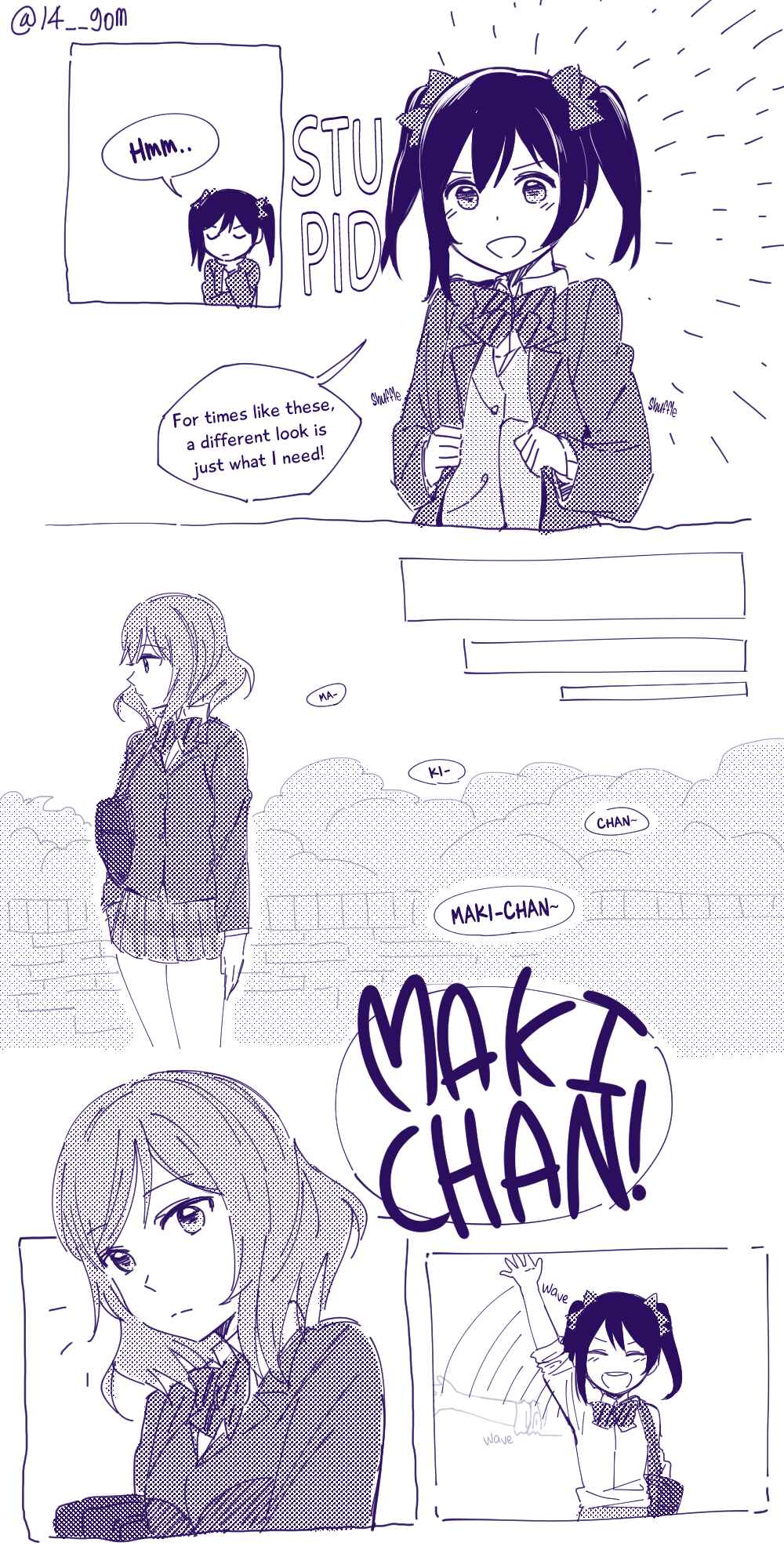 Love Live! NicoMaki Web Manga Chapter Oneshot - Page 2