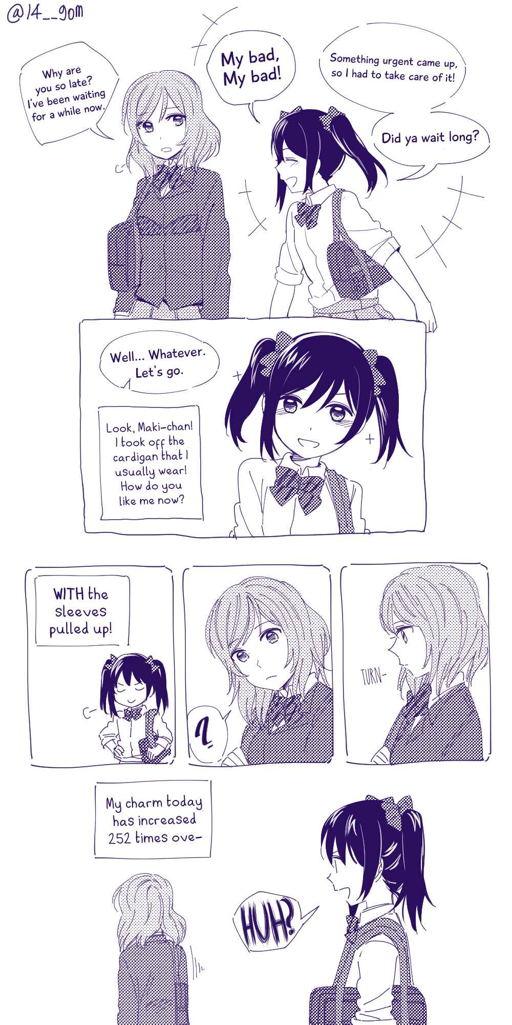 Love Live! NicoMaki Web Manga Chapter Oneshot - Page 3