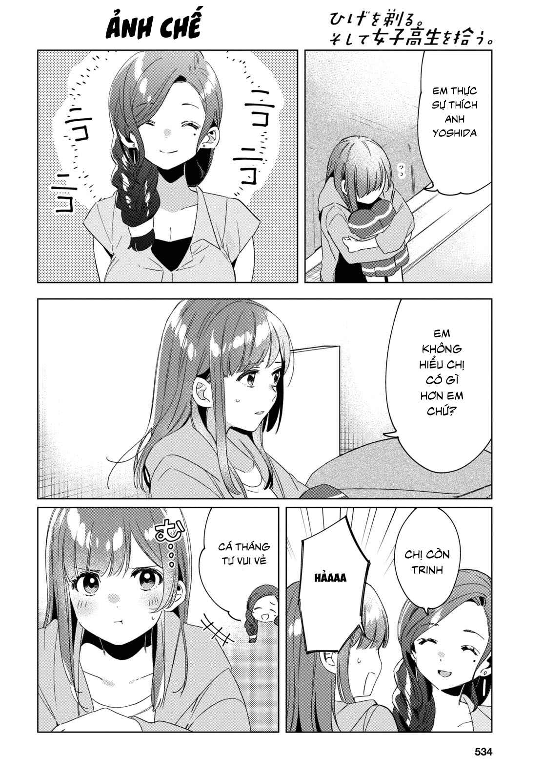 Hige o Soru. Soshite Joshikousei o Hirou. Chapter 16 - Page 43