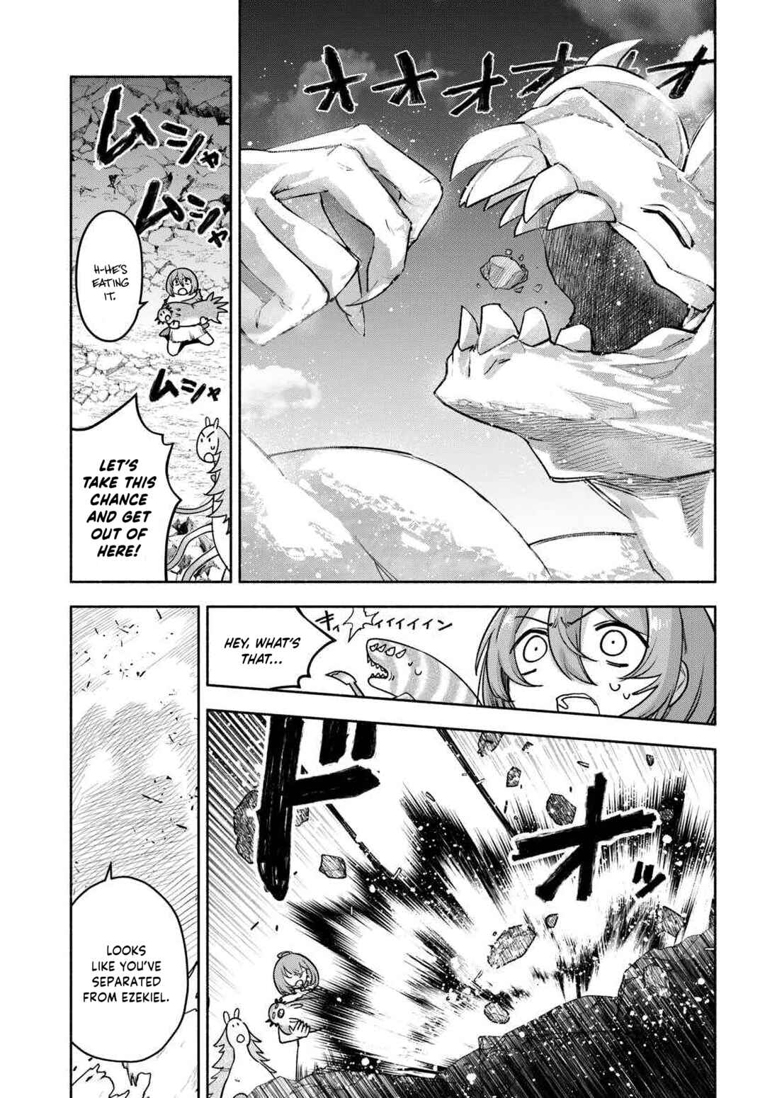 Ore Igai Dare mo Saishu Dekinai Sozai na no ni "Sozai Saishuritsu ga Hikui" to Pawahara suru Osananajimi Renkinjutsushi to Zetsuen shita Senzoku Madoushi, Henkyou no Machi de Slow Life wo Okuritai. Chapter 24 - Page 4