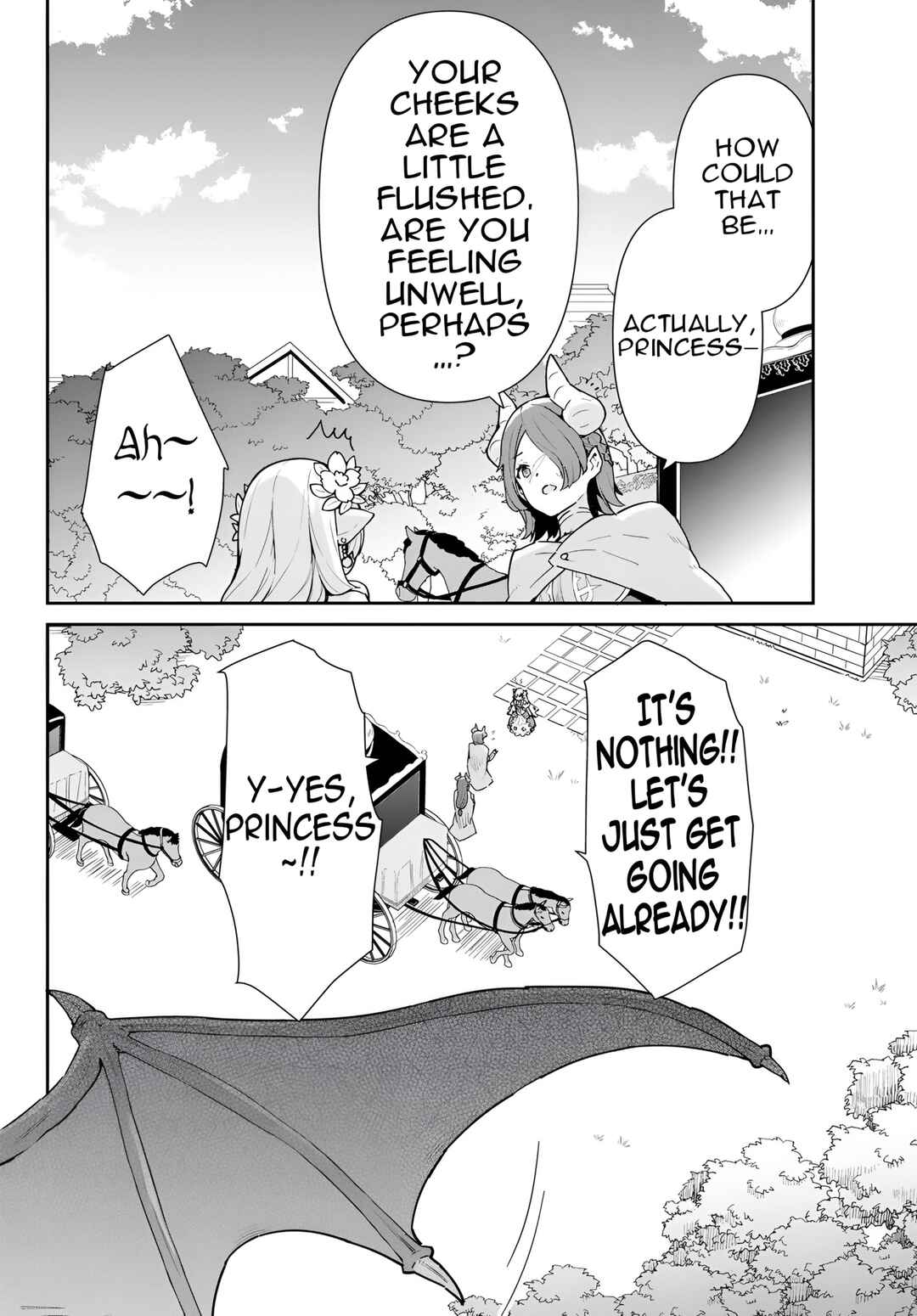 Reiketsu Ryuuou Heika no "Unmei no Tsugai" rashii Desu ga, Koukyuu ni Hikikomorou to Omoimasu Chapter 12.2 - Page 13