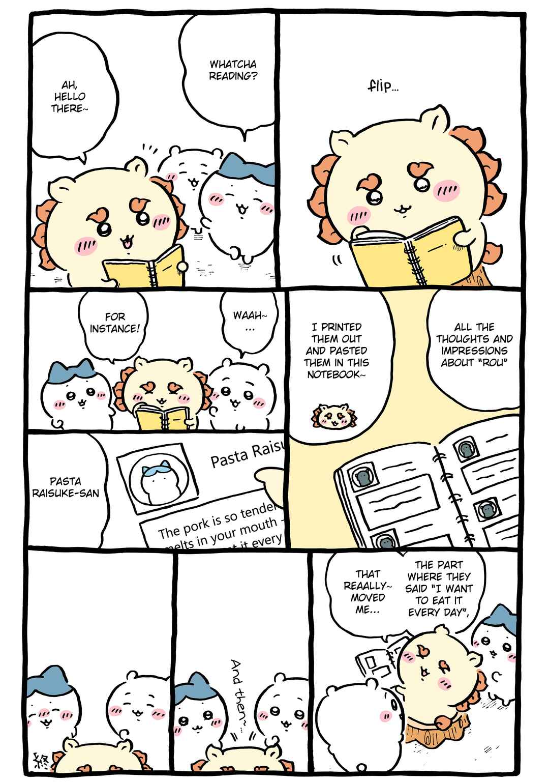 Chiikawa: Nanka Chiisakute Kawaii Yatsu (Webcomic Pages) Chapter 1091 - Page 1