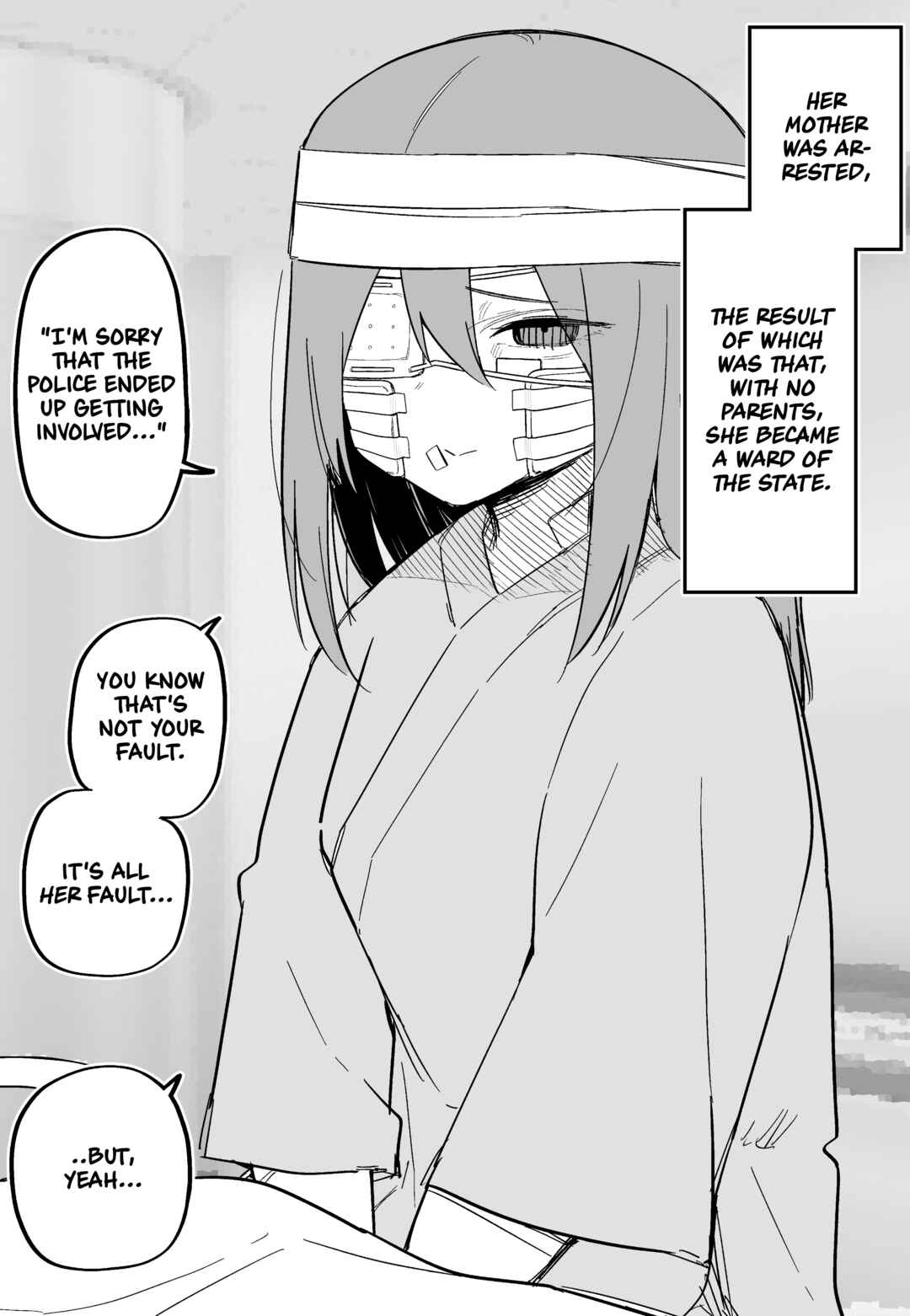 Azadarake no Classmate ga Shinpai de Chapter 36 - Page 1