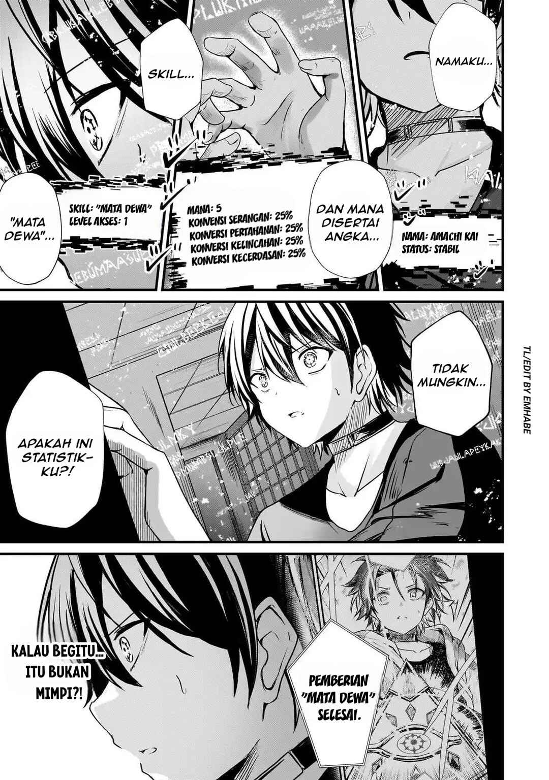 Hai no Sekai wa Kami-no-me de Irodoku: Ore dake Mieru Status de, Saijaku kara Saikyou e Kageagaru Chapter 9 - Page 4