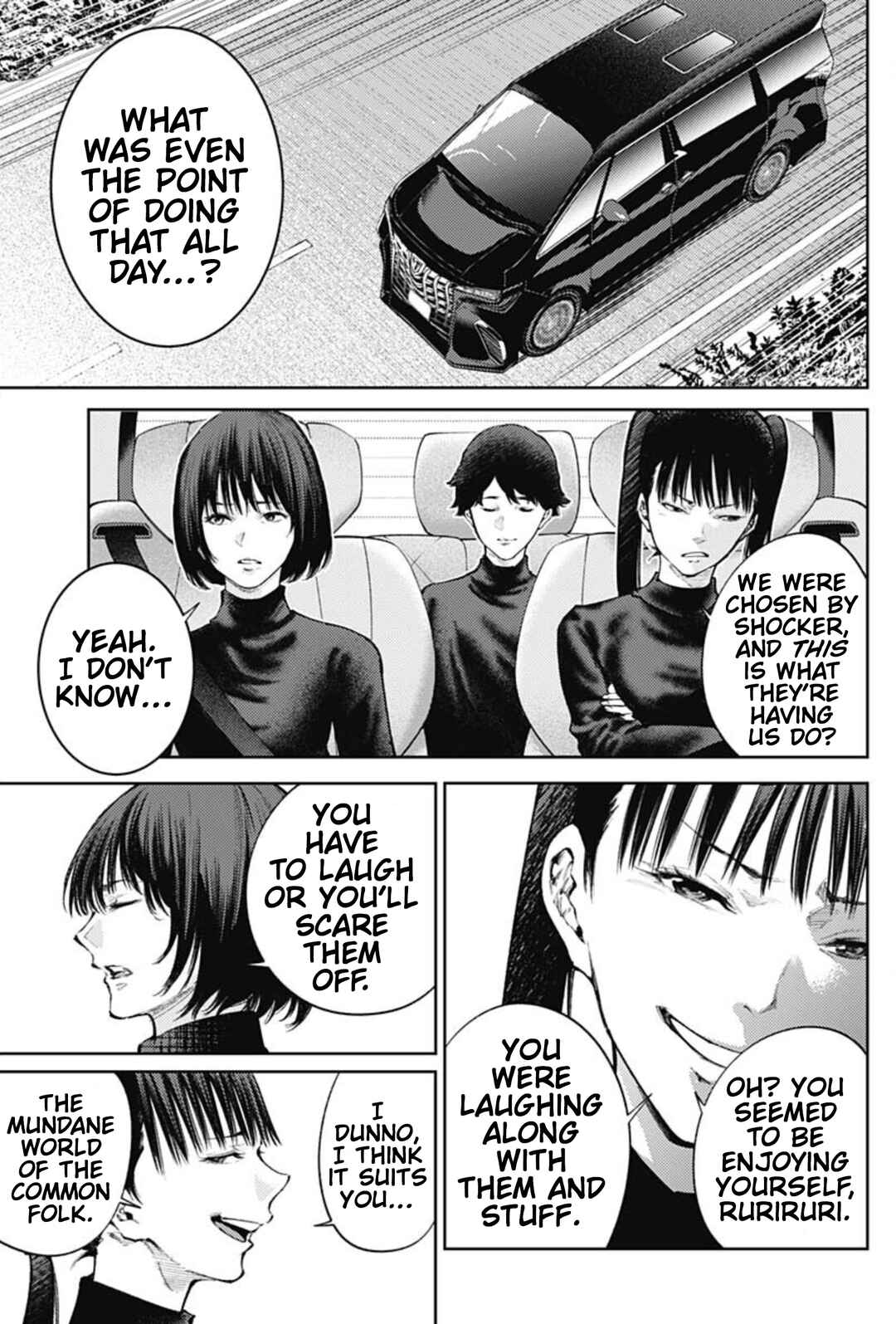 There is No True Peace in this World -Shin Kamen Rider Shocker Side- Chapter 69 - Page 5