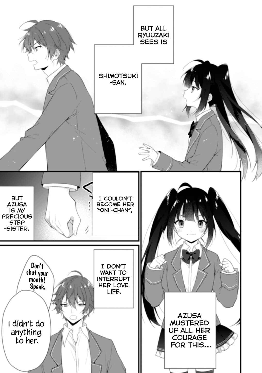 Shimotsuki-san wa Mobu ga Suki: Hitomishiri na Kanojo wa Ore ni Dake Dere Amai Chapter 3 - Page 6