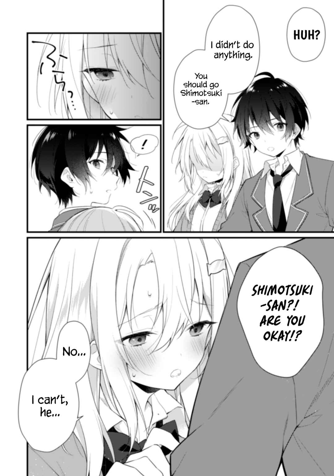 Shimotsuki-san wa Mobu ga Suki: Hitomishiri na Kanojo wa Ore ni Dake Dere Amai Chapter 3 - Page 7